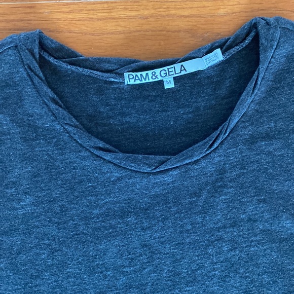 PAM&GELA - LS ruched zip dress - Picture 3 of 6